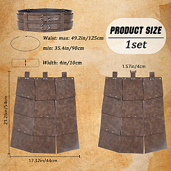 Ремни из искусственной кожи&nbsp;AJEW-WH20003-15