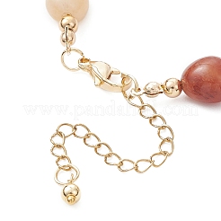 Браслеты из натурального золотистого шелка&nbsp;BJEW-JB12904-01