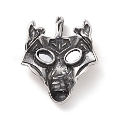 Подвески из нержавеющей стали 304 с ионным покрытием в тибетском стиле (IP)&nbsp;STAS-G276-05AS