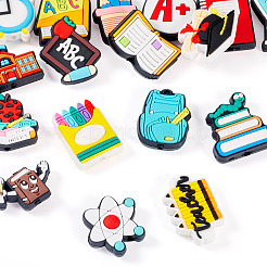 17 шт. 17 стиля школьных принадлежностей ПВХ пластиковые бусины&nbsp;KY-TA0001-46