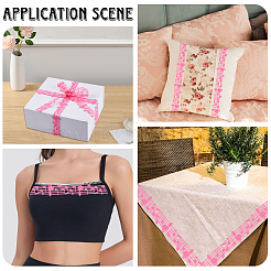 20 ярд полиэстеровой кружевной ленты с музыкальными нотами&nbsp;OCOR-GF0004-44F