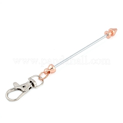 Подвесные украшения из сплава с бусинами&nbsp;LS-KEYC-D288-01RG