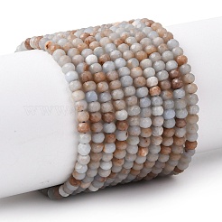 Натуральные ангельские бусины&nbsp;G-K366-F02-4x3mm