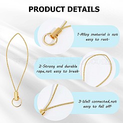 100 шт. 2-х видов полиэстеровых шнуров для мобильных ремней&nbsp;FIND-GF0004-59