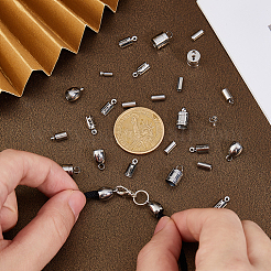 132 шт. 7 типа зажимных наконечников из нержавеющей стали 304 и 201&nbsp;STAS-FH0002-45