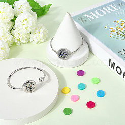 1 шт. браслеты-манжеты из нержавеющей стали&nbsp;BJEW-SC0001-55A