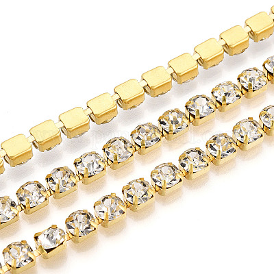 Цепочки из стразов&nbsp;CHC-T001-SS28-01G-1