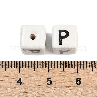 Фарфоровые бусы PORC-R003-08P-1