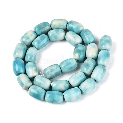 Окрашенные естественный агат бисер пряди&nbsp;G-T144-51A-01-1