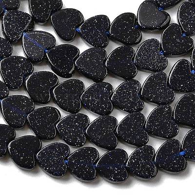 Синтетический синий авантюрин бисер нитей G-A272-A01-A01-13A-1