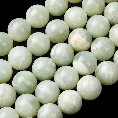 Природного нефрита Xiuyan бисер нитей&nbsp;G-H343-D13-14mm-1