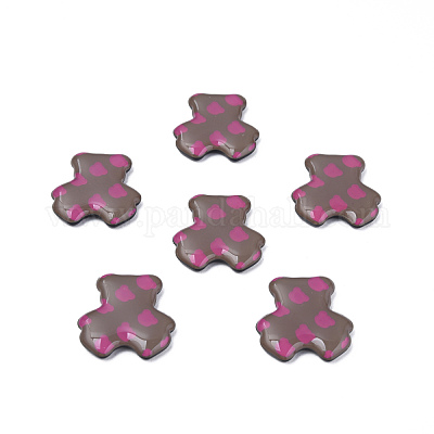 Акриловые кабошоны с принтом KY-N015-203-A02-1