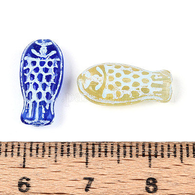 Окрашенные стеклянные бусины&nbsp;GLAA-T025-40M-1