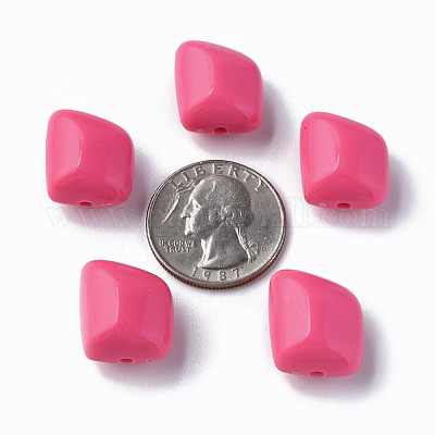 Непрозрачные акриловые бусины&nbsp;MACR-S373-15A-A10-1