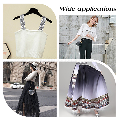 Жаккардовая нейлоновая эластичная лента в этническом стиле&nbsp;OCOR-AR0001-42-1