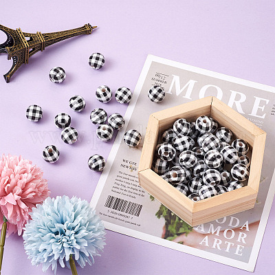 Натуральные деревянные бусы&nbsp;WOOD-TAC0010-05A-1