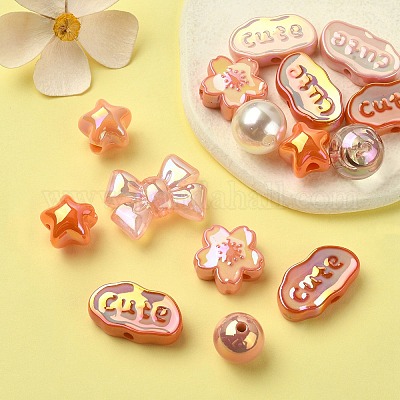 Акриловые бусины&nbsp;OACR-YW0001-70D-1