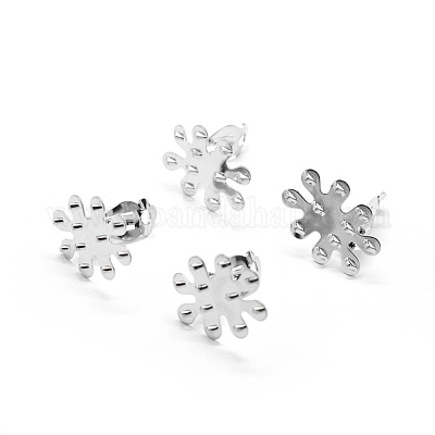 Латунные серьги-клипсы KK-L184-40P-1