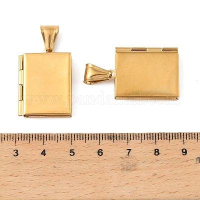 Подвески-медальоны из нержавеющей стали 316&nbsp;STAS-K321-02G-1