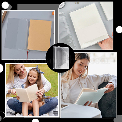 Пластиковые обложки для книг&nbsp;AJEW-WH0752-135-1