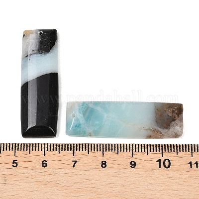 Подвески из натуральных цветов амазонита&nbsp;G-K381-19C-1