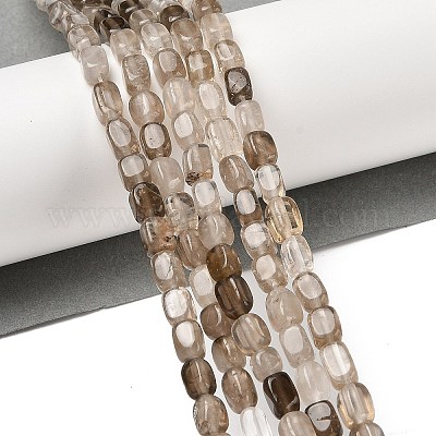 Природный дымчатый кварц нитей бисера&nbsp;G-H087-D05-01-1