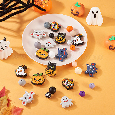 29шт силиконовые фокусные бусины&nbsp;SIL-TA0003-04-1