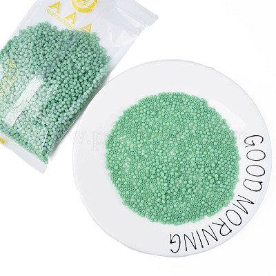 6/0 имитация бисера нефрита&nbsp;SEED-N004-006-15-1