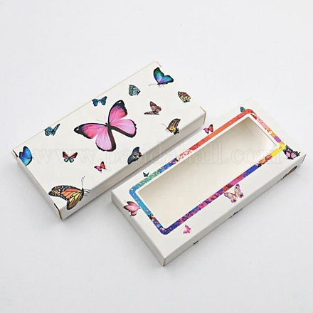 Складная творческая коробка крафт-бумаги&nbsp;CON-WH0062-09A-1