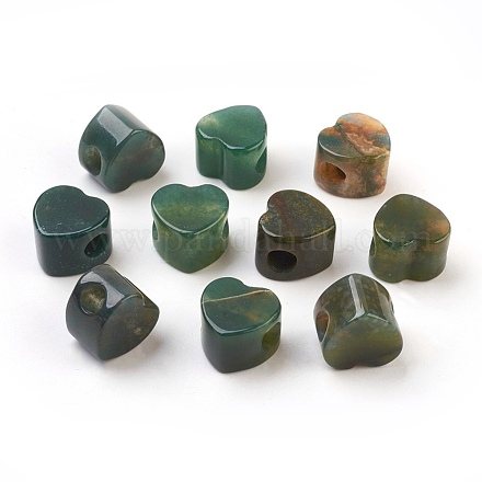 Природного индийского агата Европейский бисером&nbsp;G-F580-C06-1