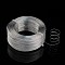 Anodized Aluminum Wire, Bendable Metal Craft Wire, Flexible Craft Wire, for Beading Jewelry Craft Making, Silver, 20 Gauge, 0.8mm, 300m/500g(984.2 Feet/500g)