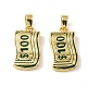 Латунные подвески&nbsp;KK-A290-08G-1