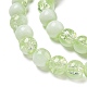 Стеклянные бусины кракле&nbsp;GLAA-U001-8mm-09-2