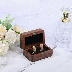 Деревянные магнитные футляры для хранения ювелирных изделий и запонок.&nbsp;CON-WH0095-78C-1