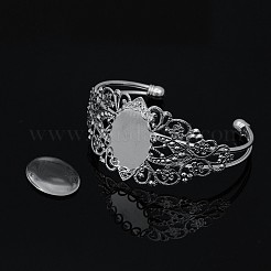 Латуни браслет делает DIY-X0216