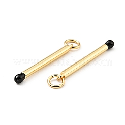 Латунь эмаль подвески&nbsp;KK-G416-36G-02