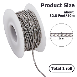 Круглые цепи-змейки из нержавеющей стали 304 длиной 10 м&nbsp;CHS-HS0001-01B