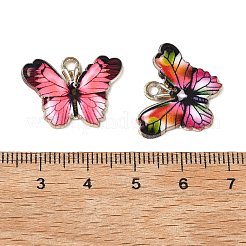 Печатные эмали подвески сплава&nbsp;ENAM-P265-02G-M