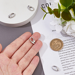 4 шт. латунные пружинные кольца-затворы&nbsp;KK-HS0001-91P