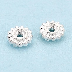 925 стерлингов серебряные шарики Spacer&nbsp;STER-N016-128S