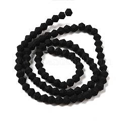 Имитировать нити бус из матового стекла из австрийского хрусталя&nbsp;LS-GLAA-F029-TM4mm-B02