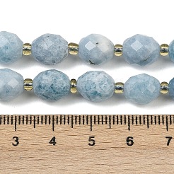 Бусины из натурального белого нефрита G-D305-B01-01R