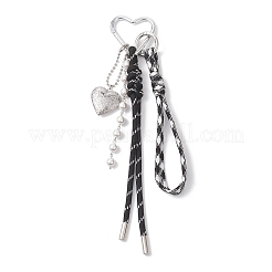 Подвесные украшения из полиэстерового и спандексового шнура и нейлона&nbsp;HJEW-JM04629