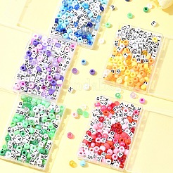 Прозрачные и непрозрачные акриловые бусины&nbsp;KY-FS0001-26B