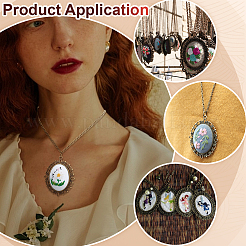 Наборы для изготовления ожерелий из сплава своими руками&nbsp;DIY-PH0031-60