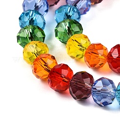 Прозрачные стеклянные бусины&nbsp;X-GLAA-T023-08B