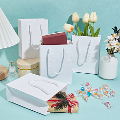 50 шт. прямоугольные картонные бумажные пакеты&nbsp;AJEW-NB0007-83