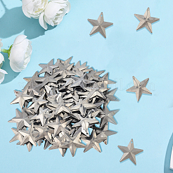 100 шт. 2 стиля железных подвесок и украшений для витрин&nbsp;AJEW-GF0012-15A