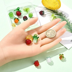 18 шт. 9 стиля осенняя тематика бусины ручной работы лэмпворк&nbsp;LAMP-YW0001-28