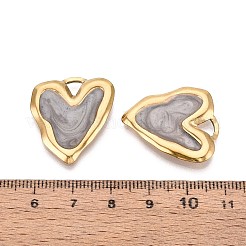 Подвески из нержавеющей стали 304 и эмали&nbsp;STAS-T068-80A